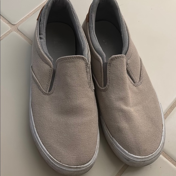 Crevo Other - Beige Slip-On Canvas Sneakers